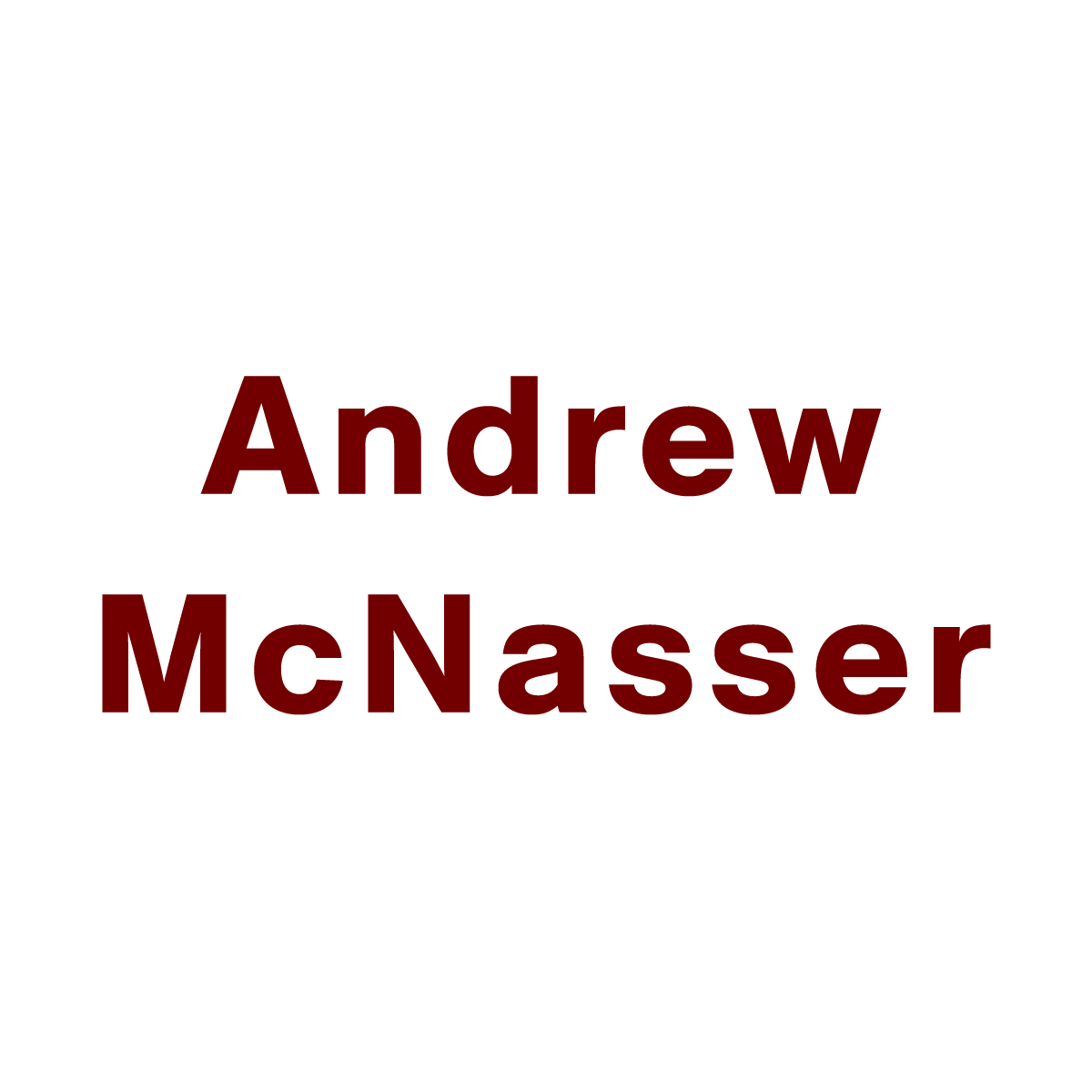 Andrew McNasser